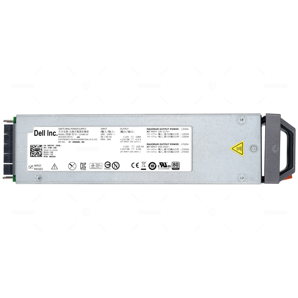 W31V2 DELL POWER SUPPLY SWITCHING 1350W 2700W FOR DELL POWEREDGE M1000E